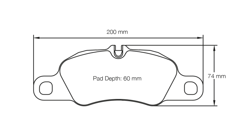 Тормозные колодки Winmax W6.5 (RS19) 1350 EIP193 Porsche 981 Cayman S, Boxster S, 997 Carrera, передние фото 3
