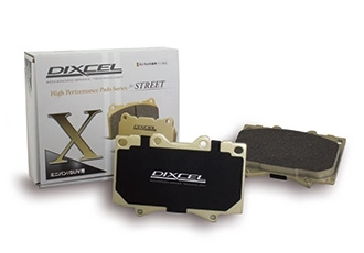 Тормозные колодки Dixcel X type 341225 Mitsubishi Lancer Evolution EVO CP9A CT9A CT9W CZ4A Brembo® 4pot передние фото 1